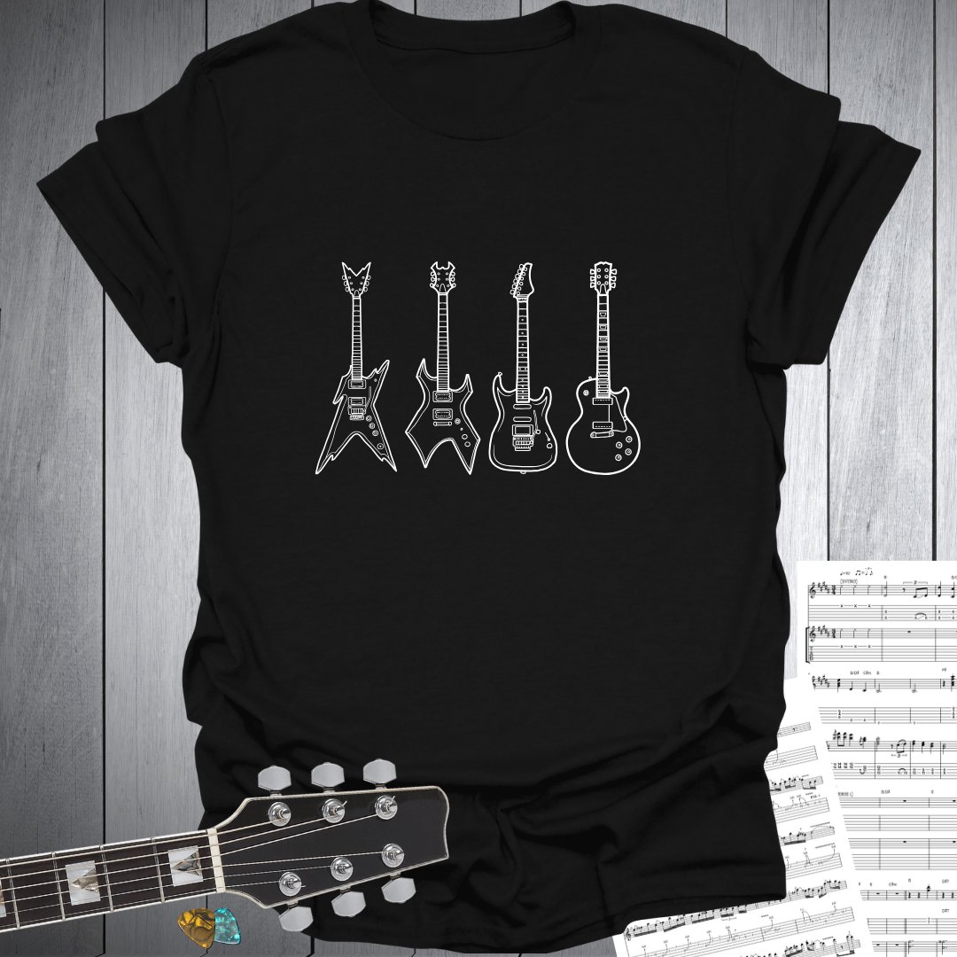 4 Guitar Crew T-Shirt