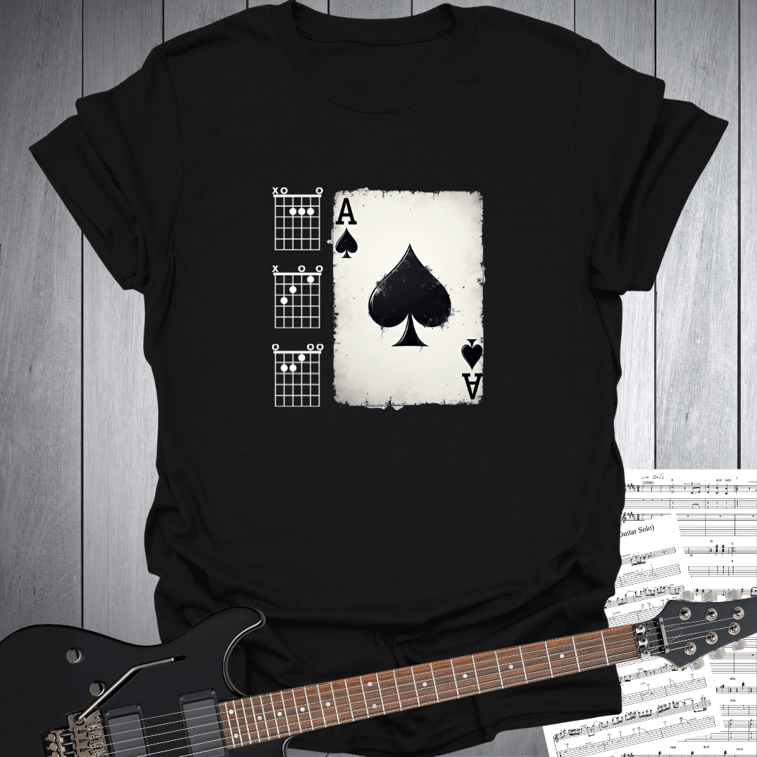 Ace of Spades Guitar Chords T-Shirt