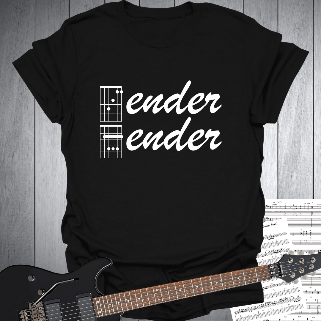 Fender Bender Musicians Humor T Shirt