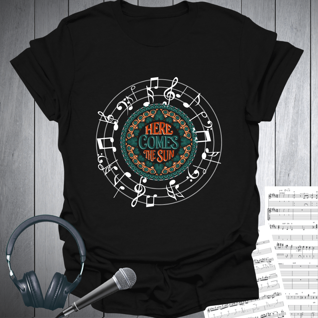 Here Comes The Sun Mandala T-Shirt
