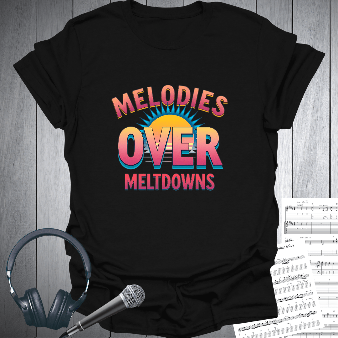 Melodies Over Meltdowns T-Shirt