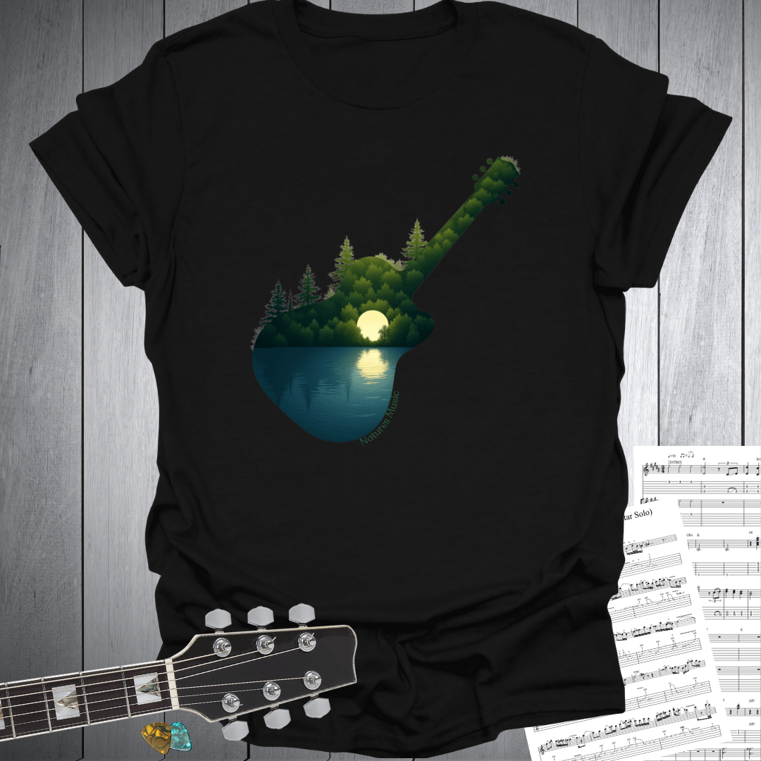 Nature's Harmony Guitar T-Shirt