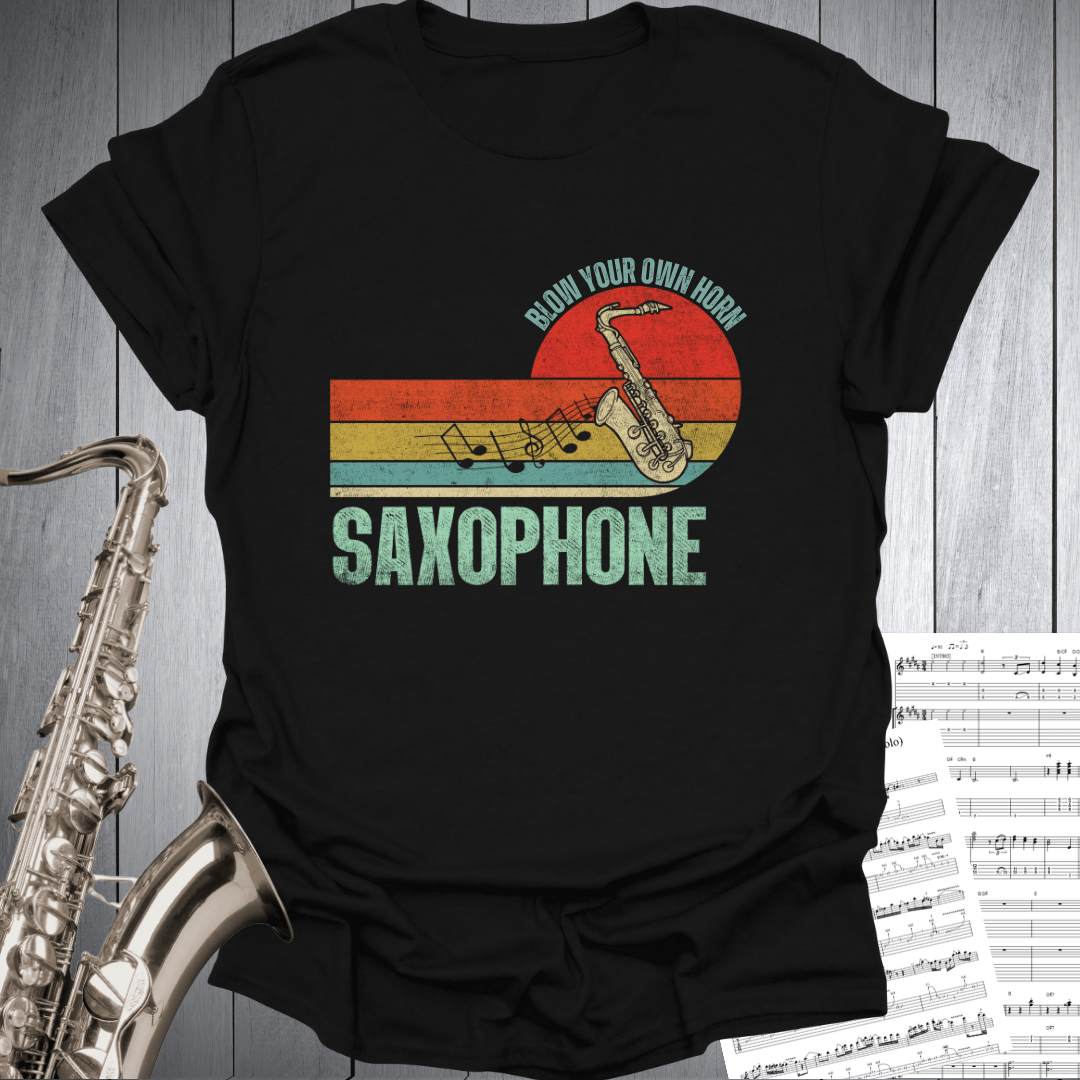 Sax Blow Your Own Horn T-Shirt