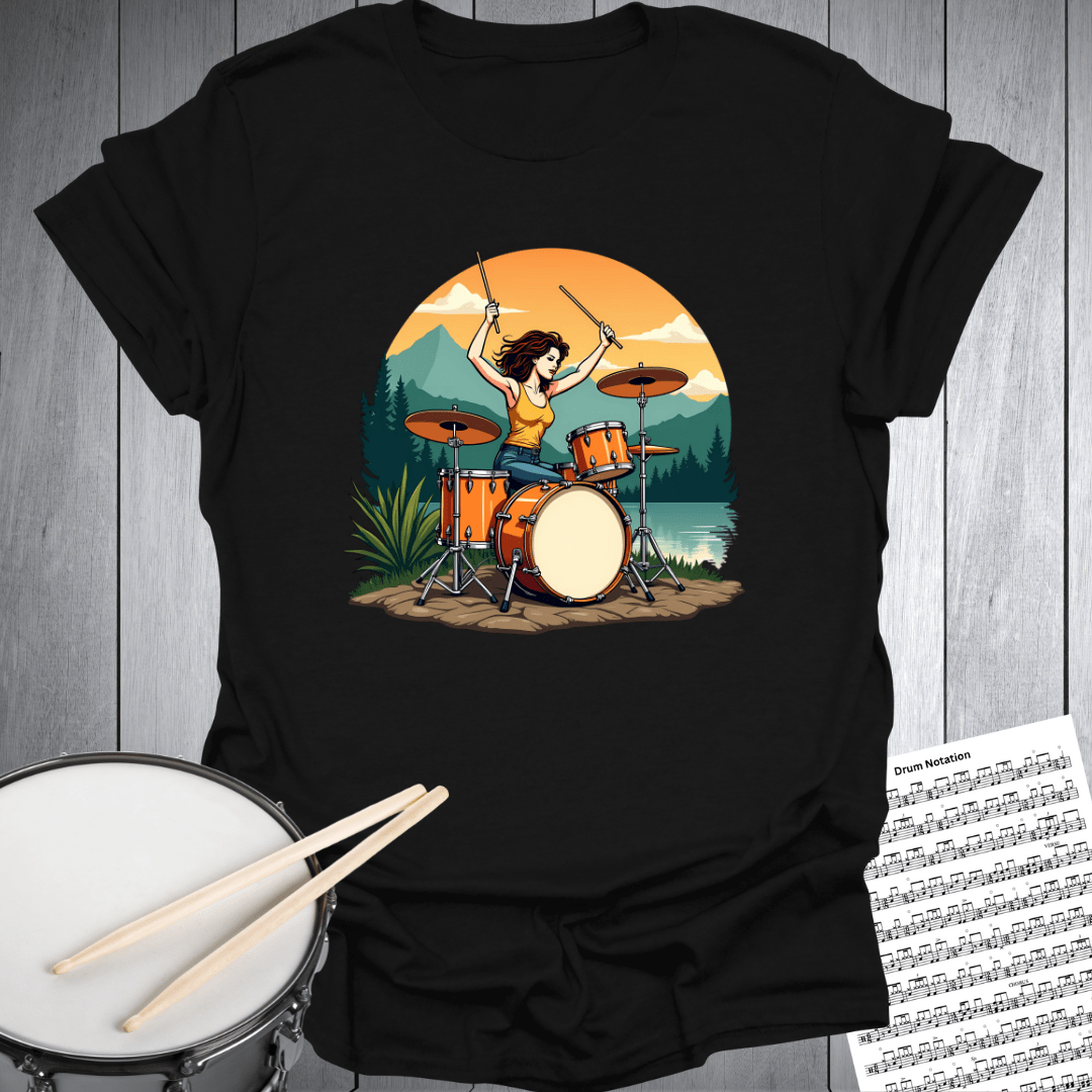 Woman Drummer T-Shirt
