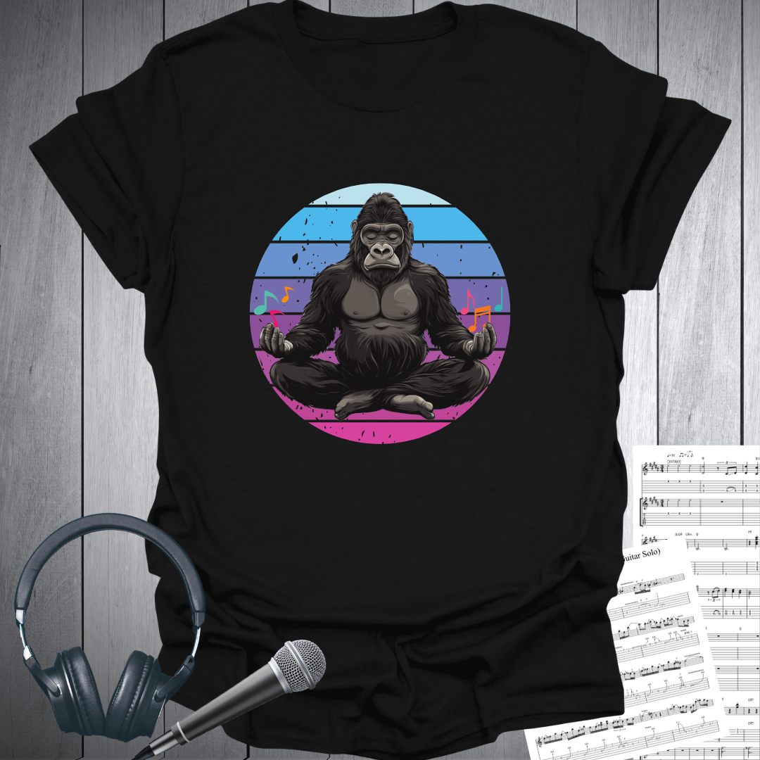 Zen Gorilla Music Vibe T-Shirt