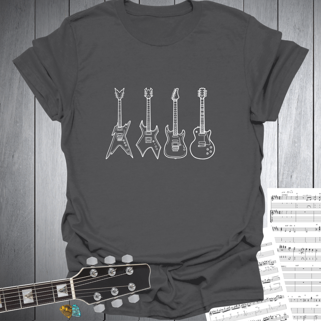 4 Guitar Crew T-Shirt