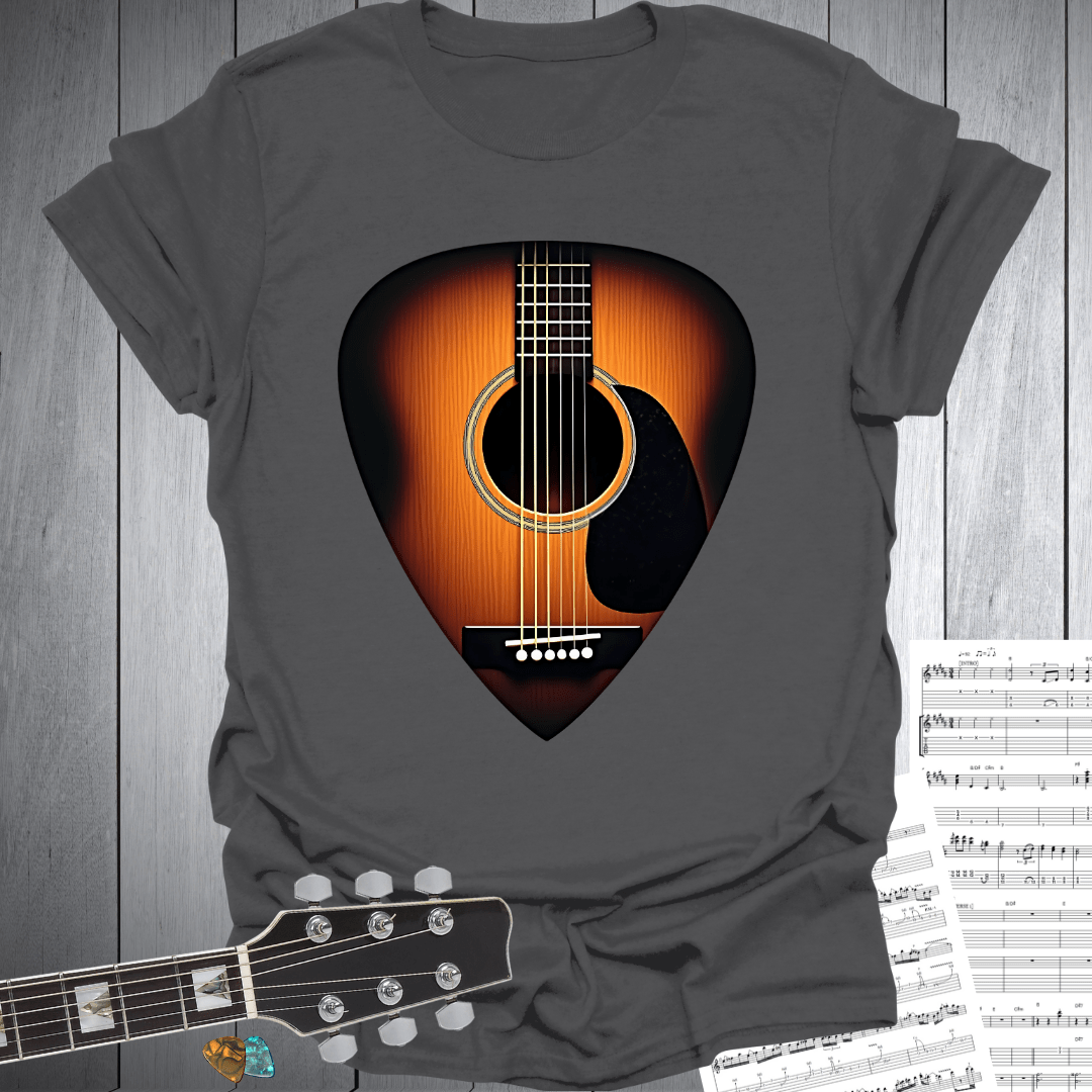 Acoustic Guitar Pick T-Shirt