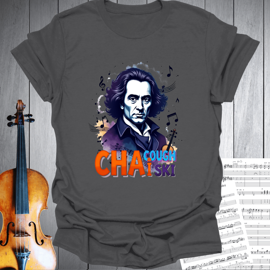 Chai Cough Ski Tchaikovsky T-Shirt