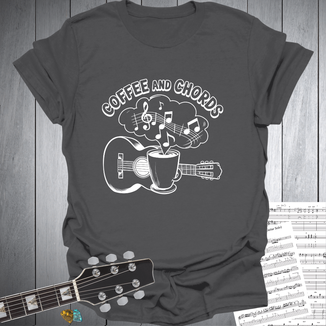 Coffee and Chords Unisex T-Shirt