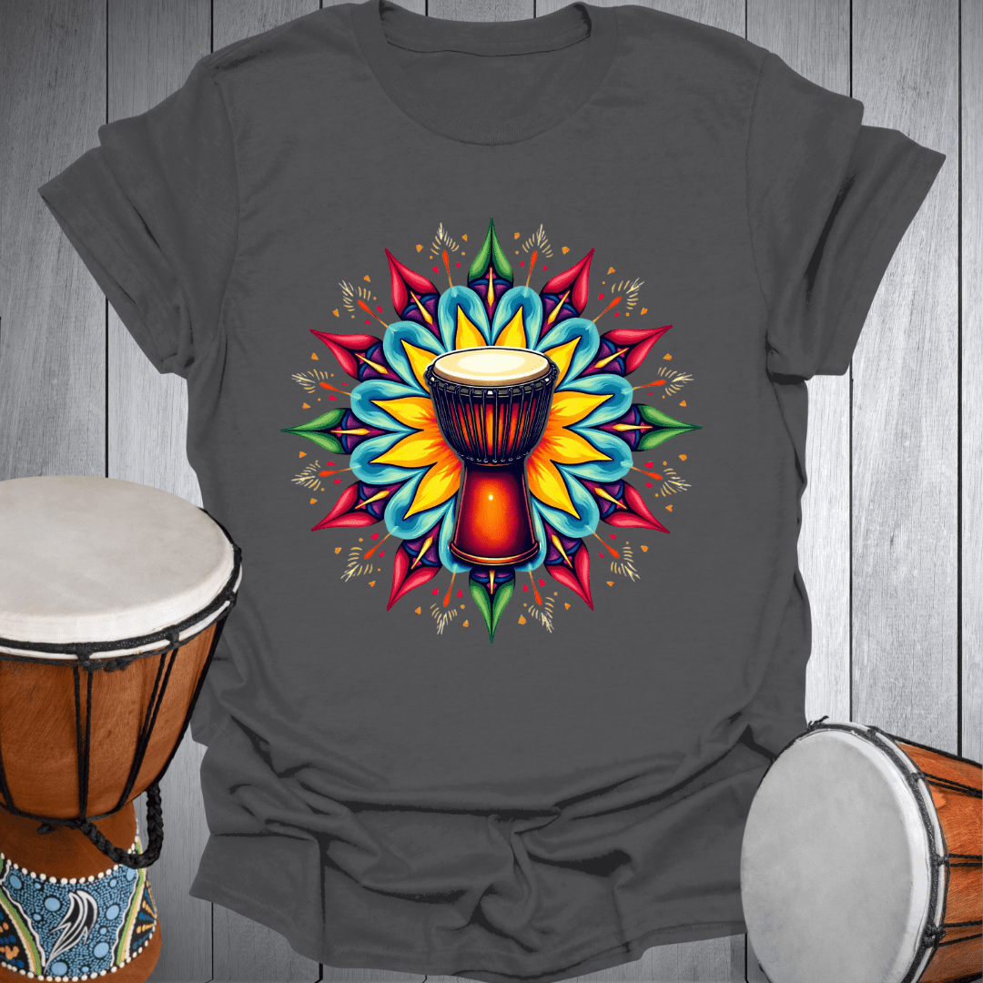 Djembe Drum Lotus Flower T-Shirt