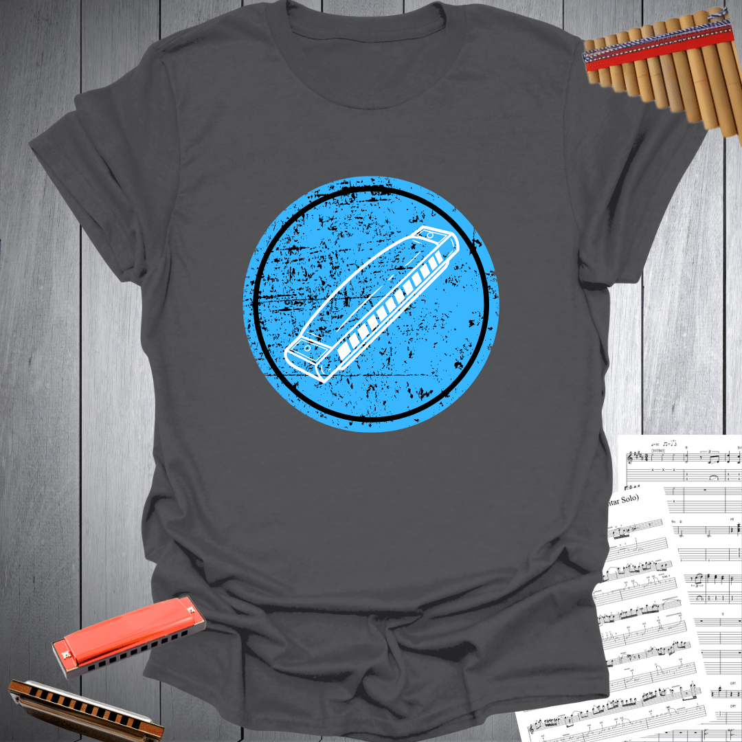Harmonica Blues T-Shirt