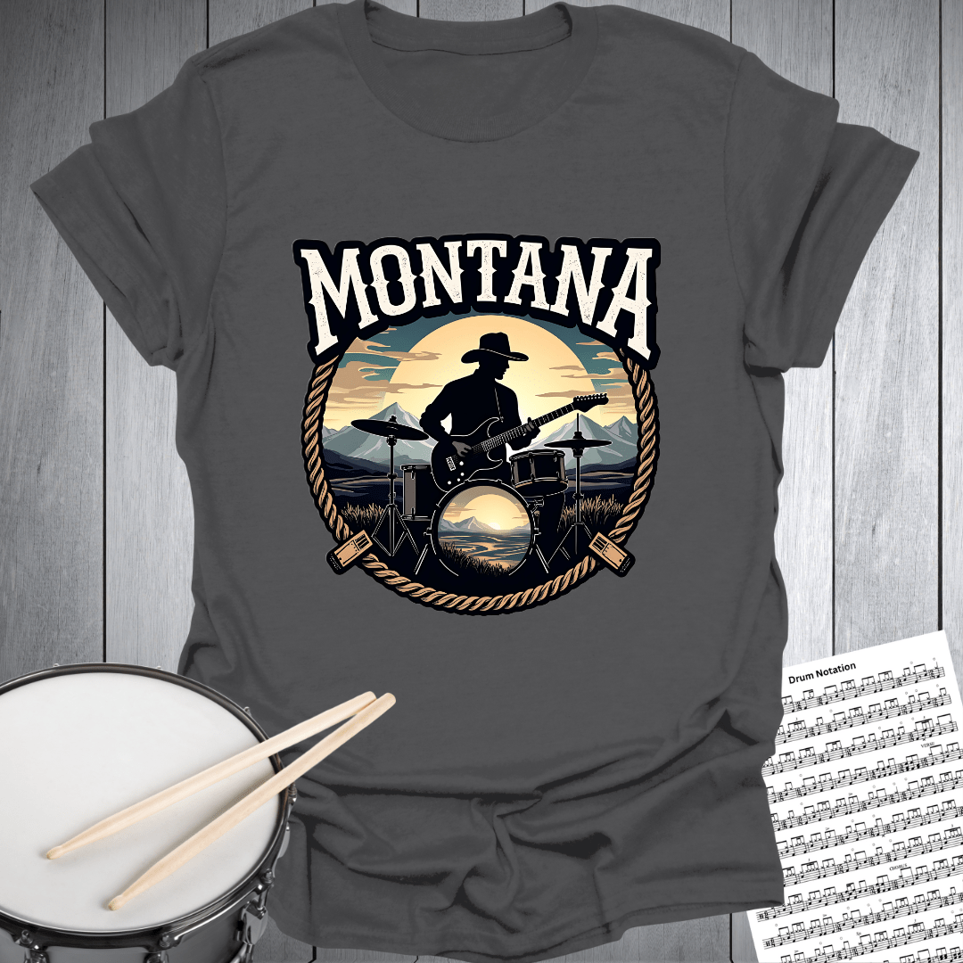 Montana Cowboy Country Music T-Shirt
