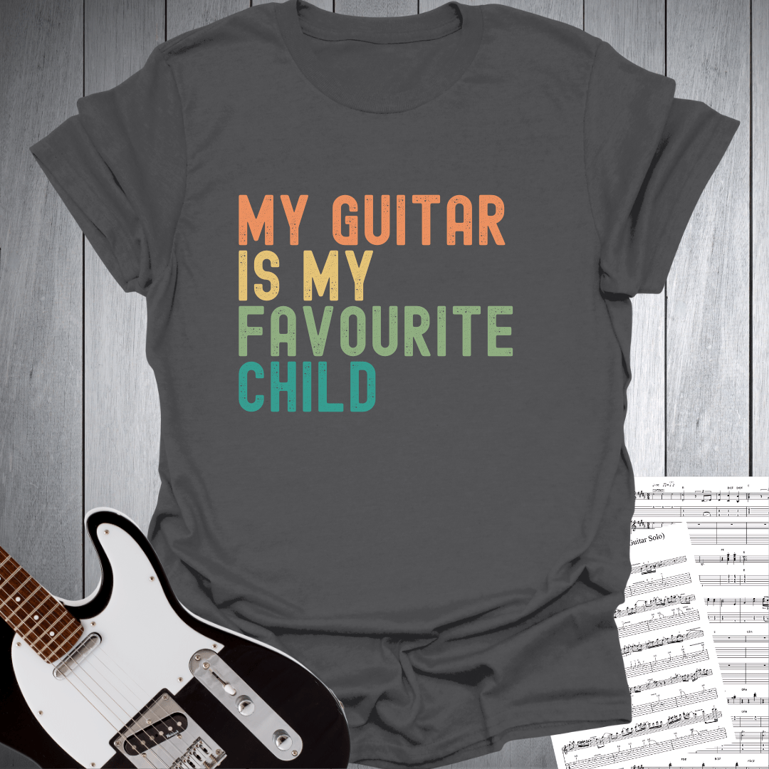 My Guitar Is My Favourite Child T-Shirt