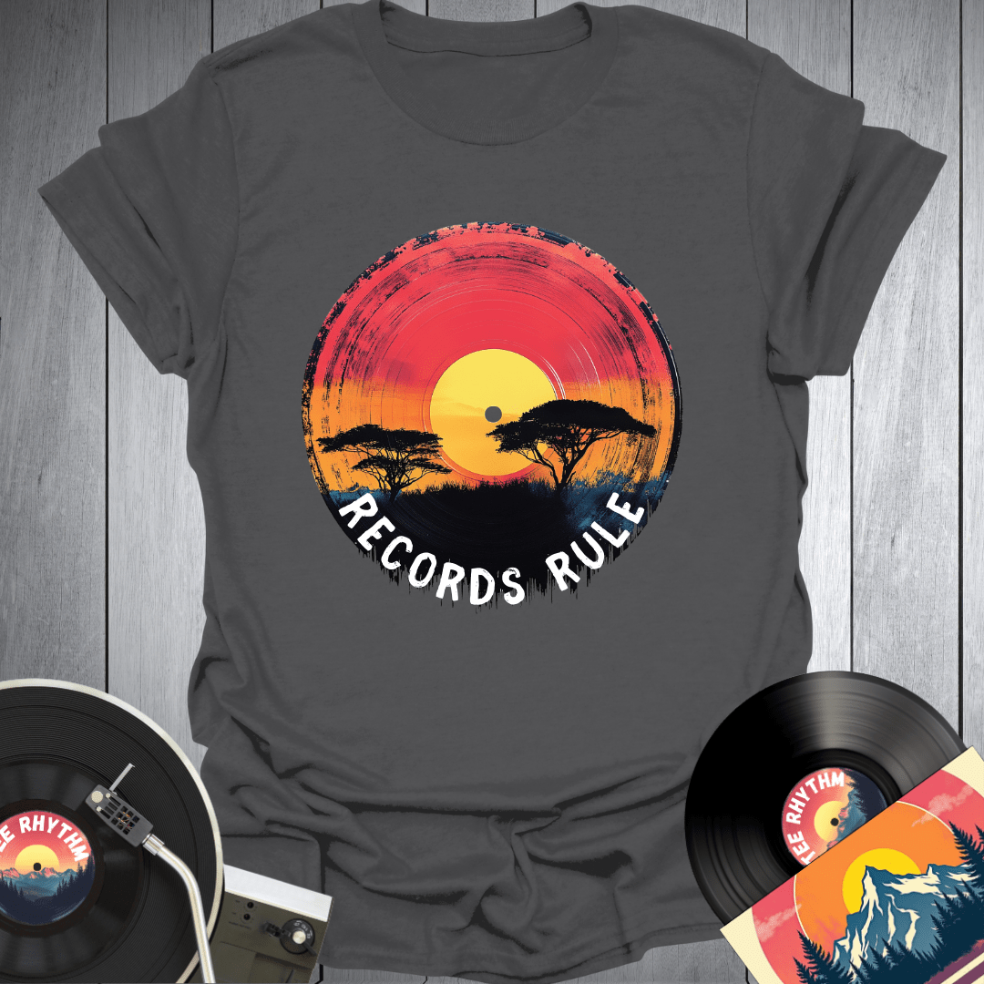 Vinyl Records Rule T-Shirt