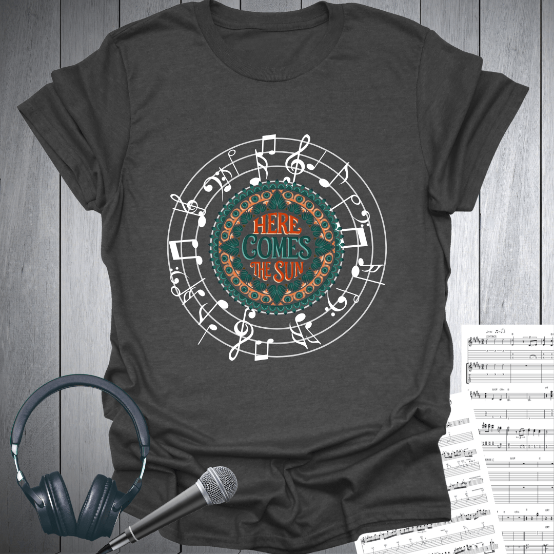 Here Comes The Sun Mandala T-Shirt