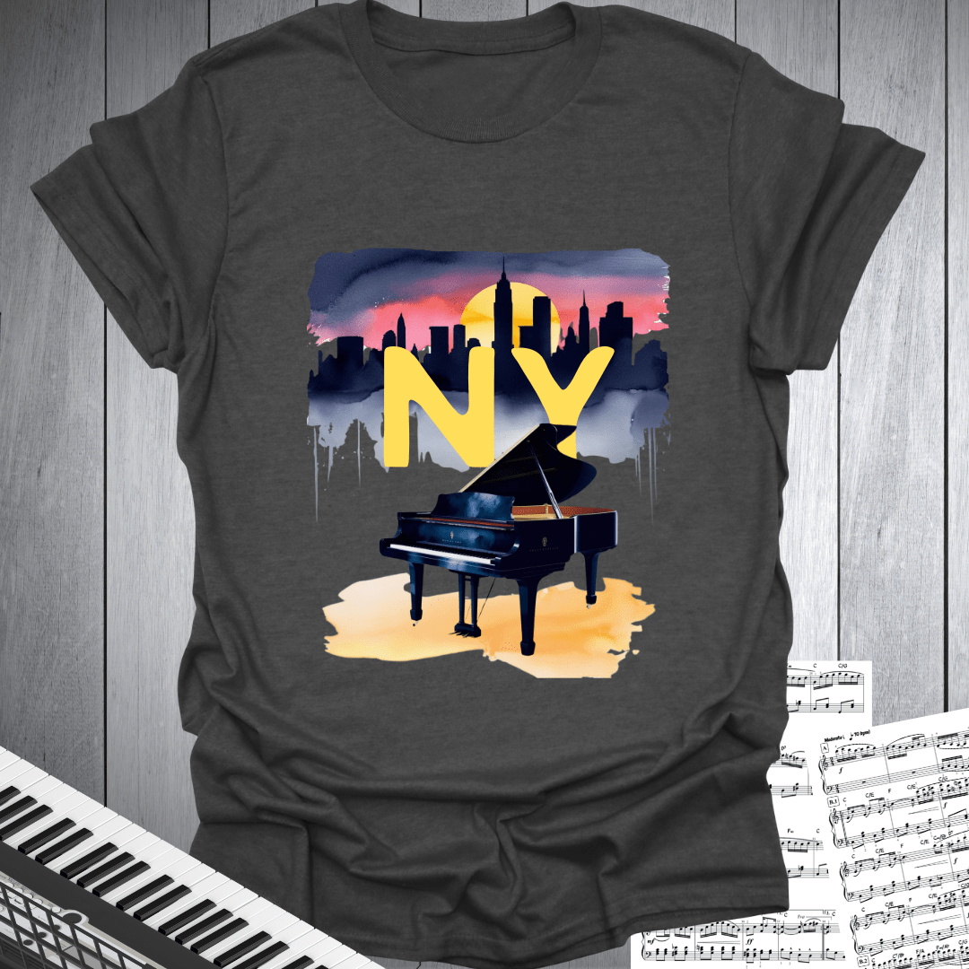 NYC Piano Skyline T-Shirt