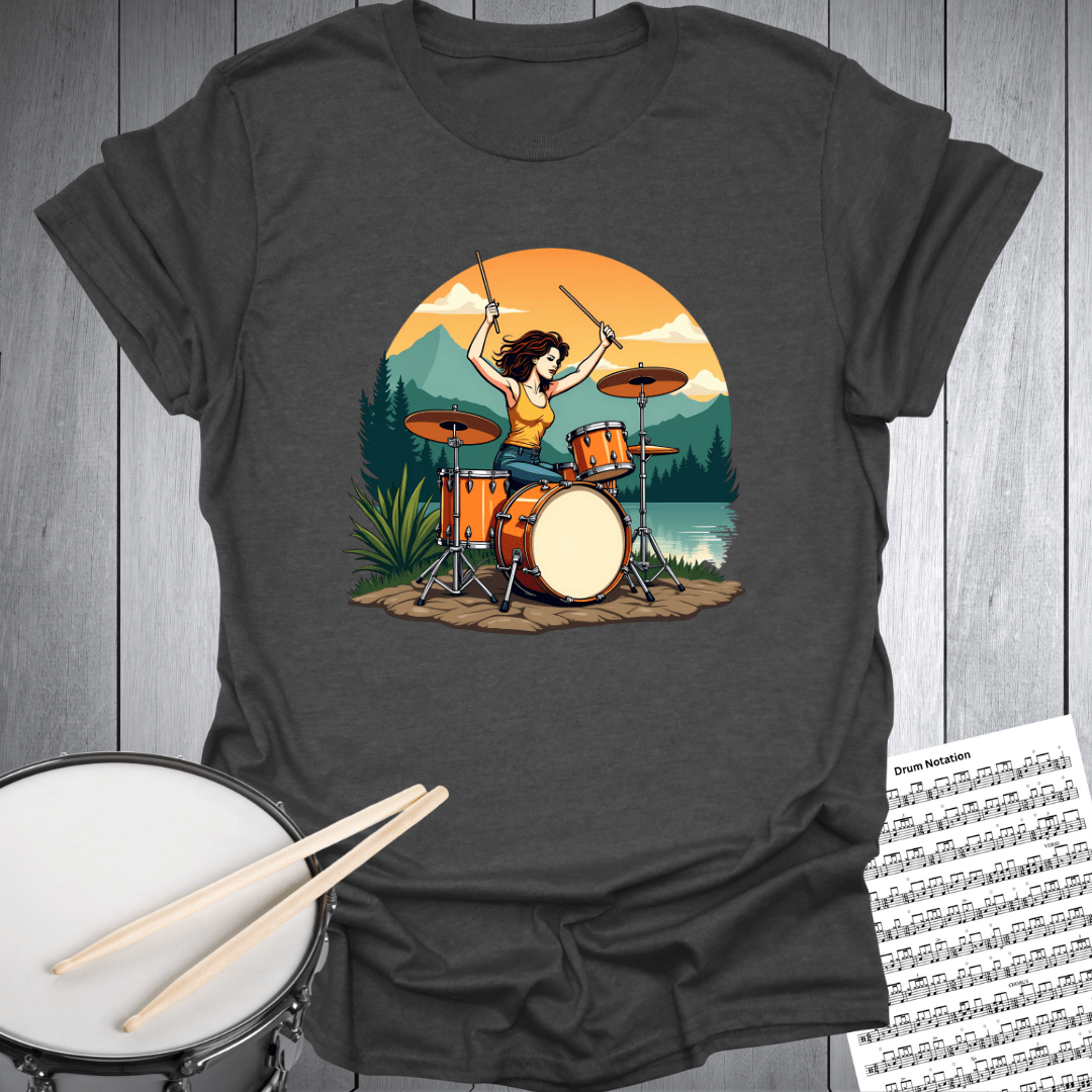 Woman Drummer T-Shirt