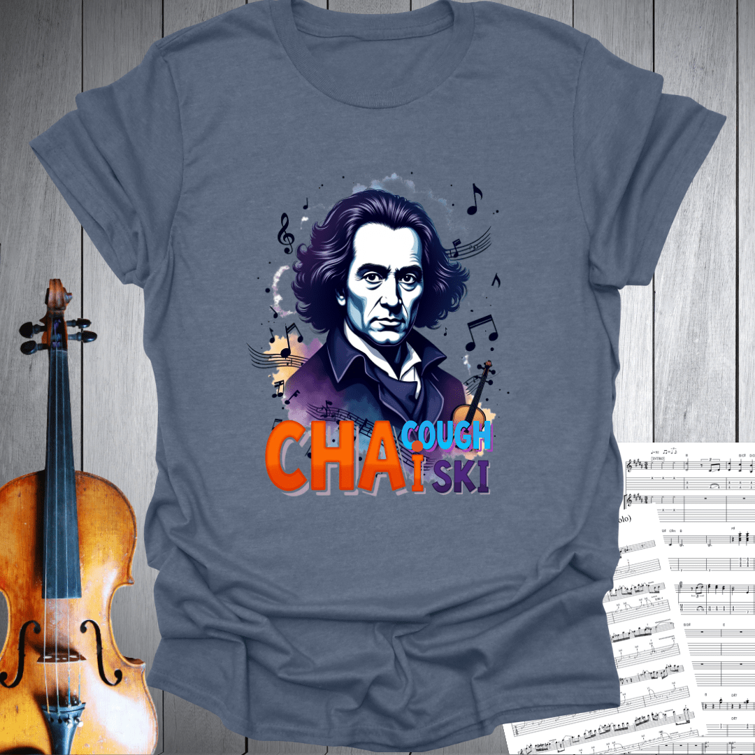 Chai Cough Ski Tchaikovsky T-Shirt