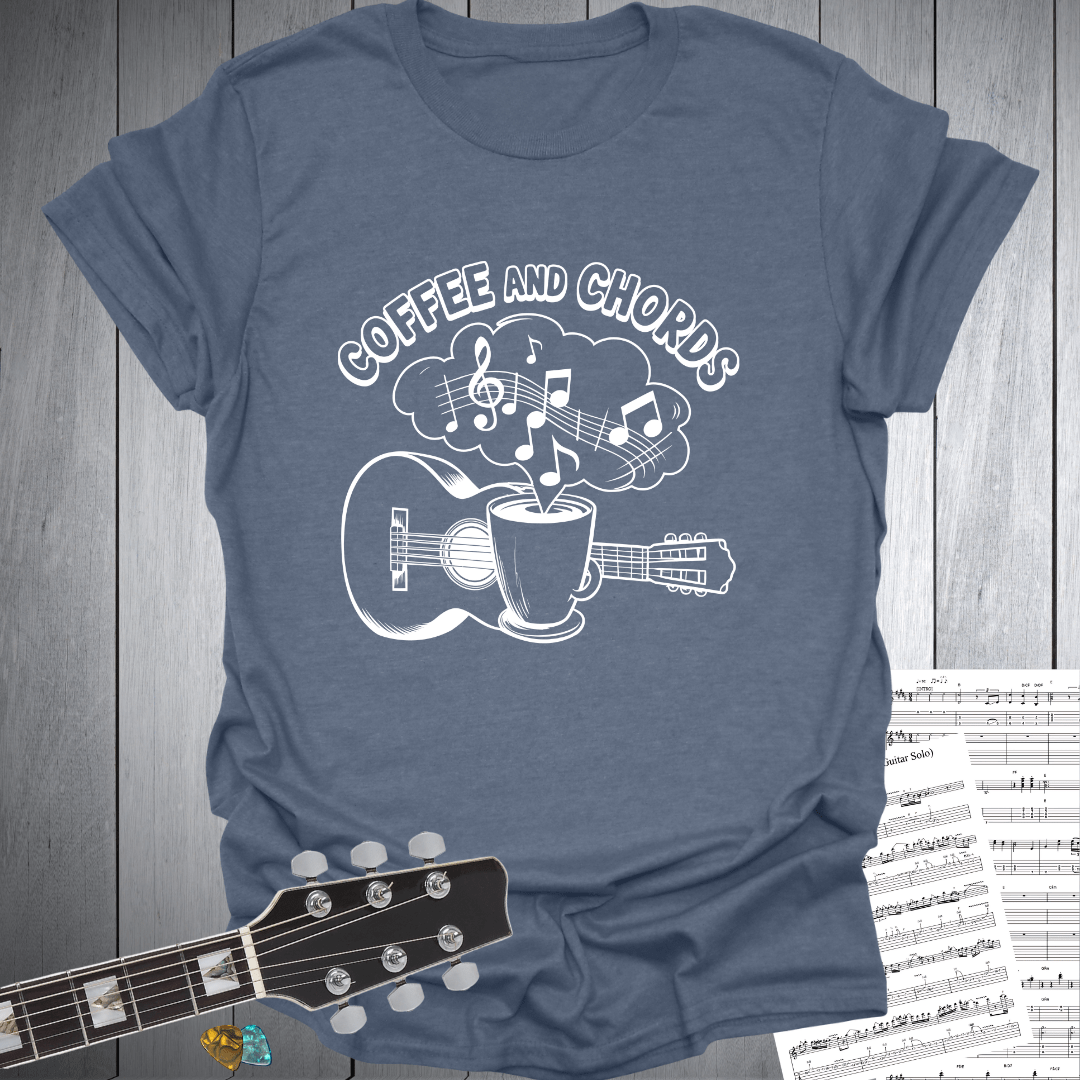 Coffee and Chords Unisex T-Shirt