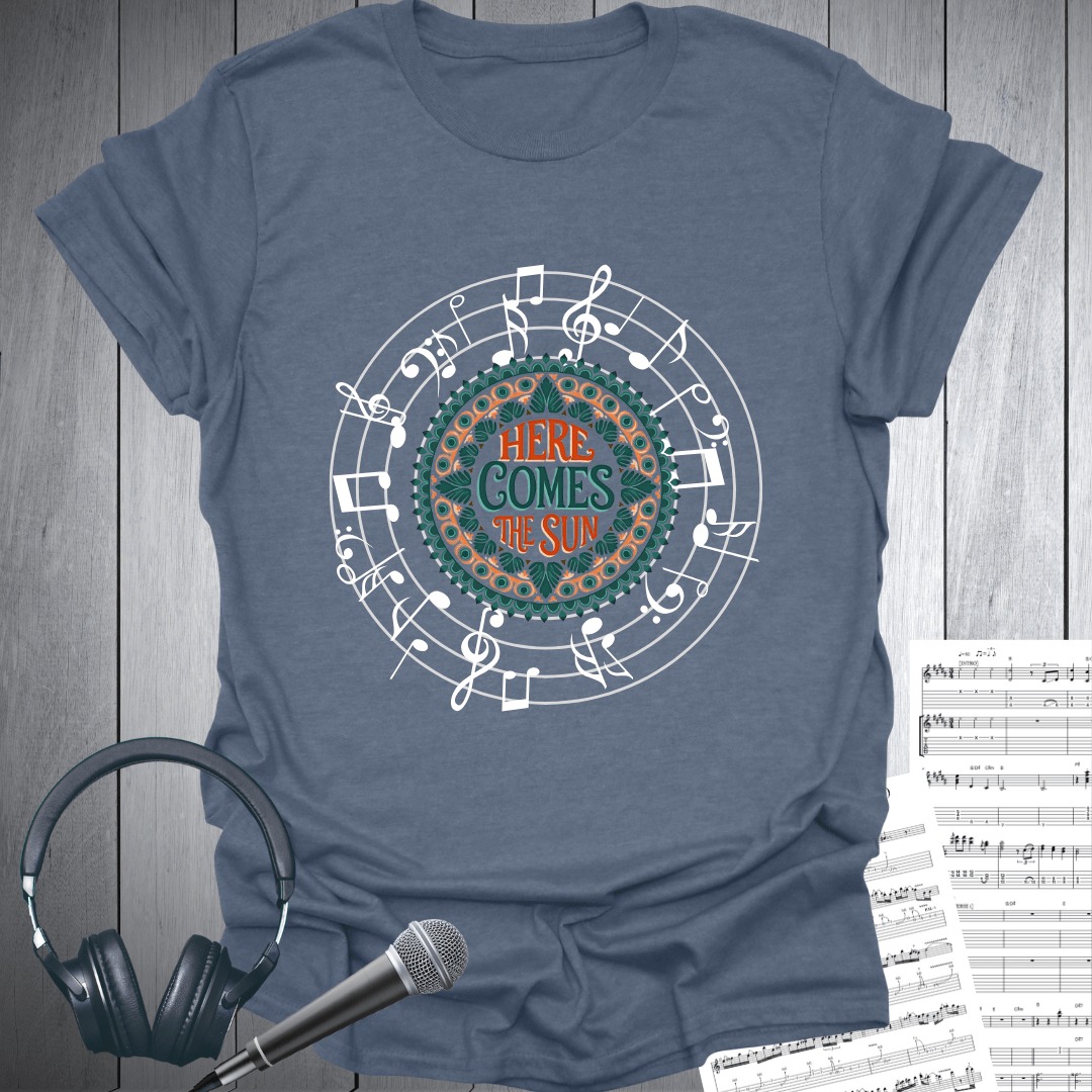 Here Comes The Sun Mandala T-Shirt