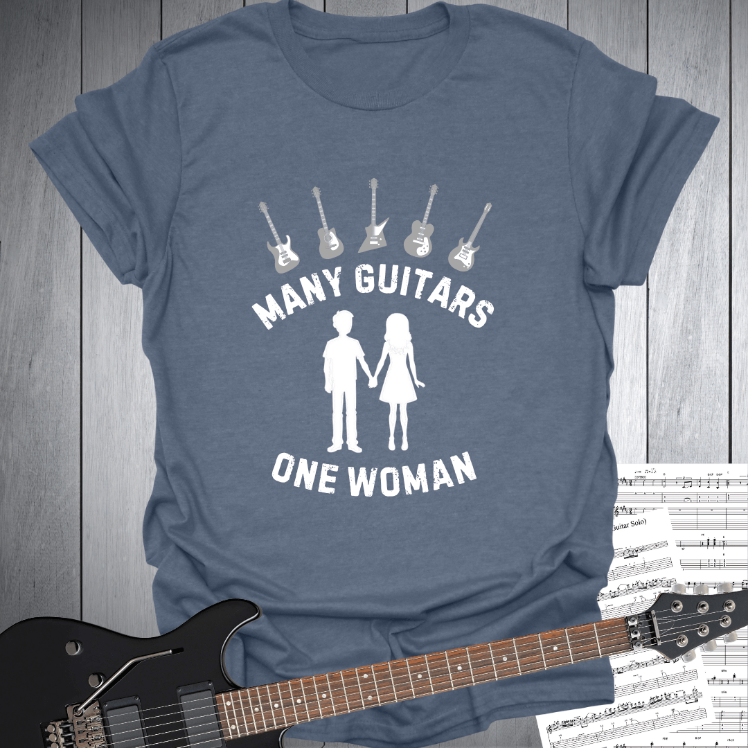 Many Guitars One Woman Music T