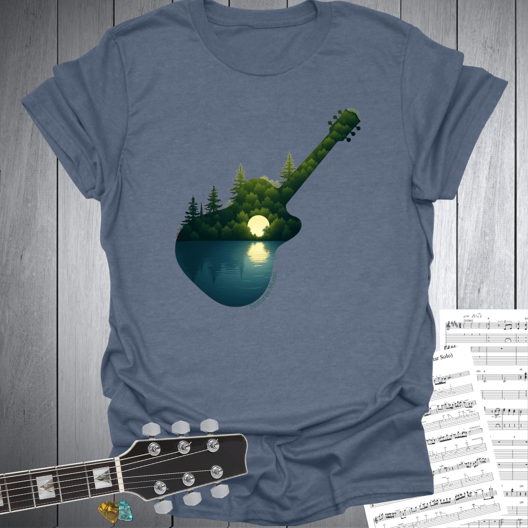 Nature's Harmony Guitar T-Shirt