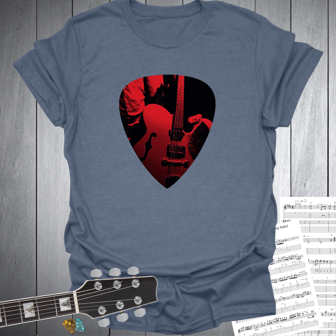 Rock Guitar Pick T-Shirt