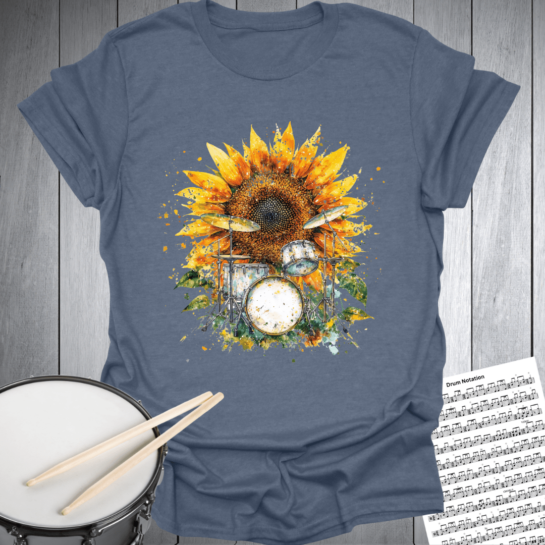 Sunflower Drums Blend T-Shirt