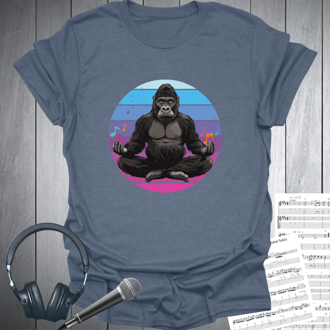 Zen Gorilla Music Vibe T-Shirt