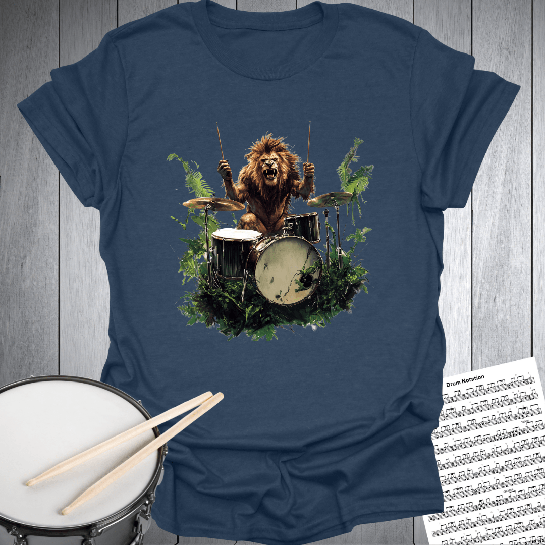 The Lion Drummer T-Shirt