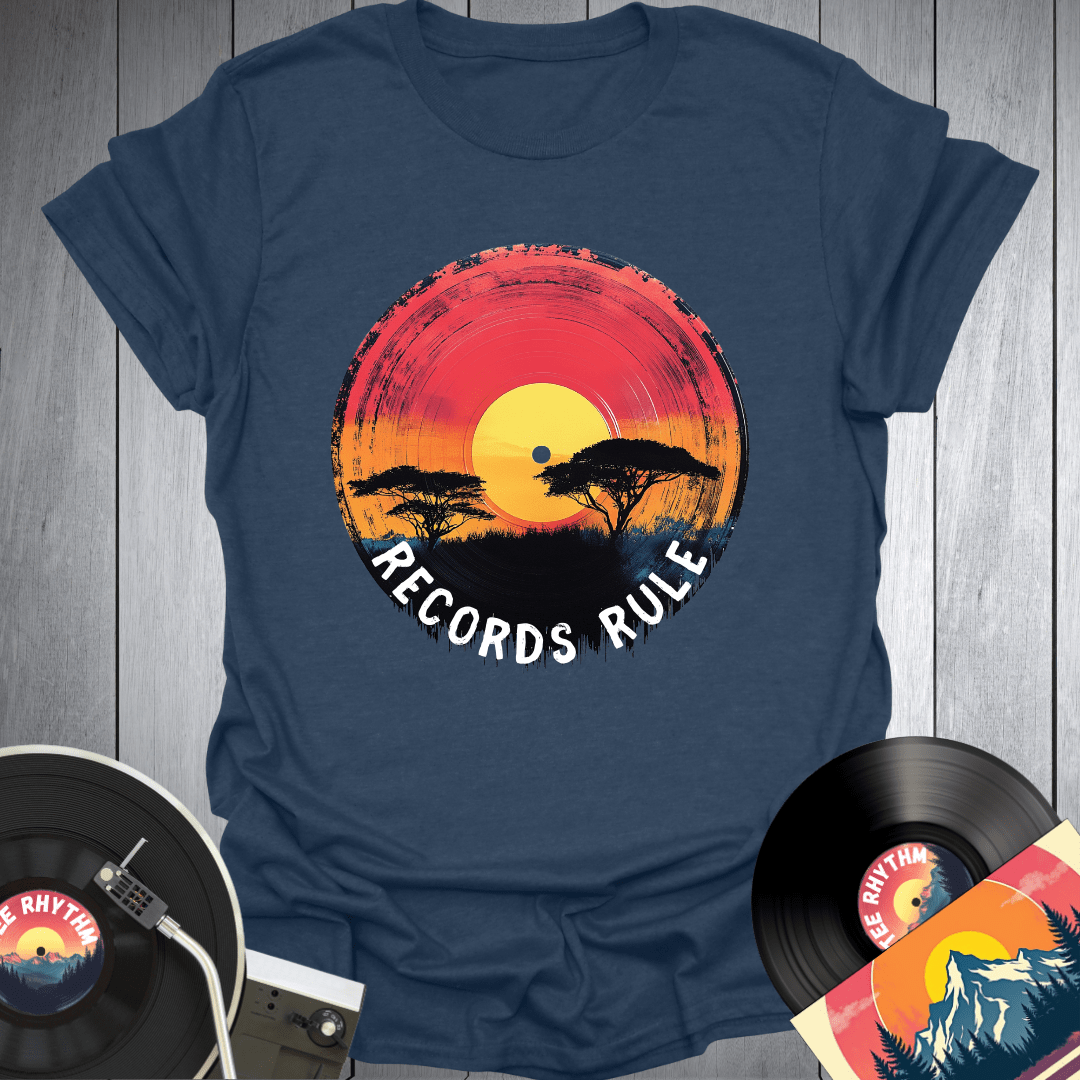 Vinyl Records Rule T-Shirt