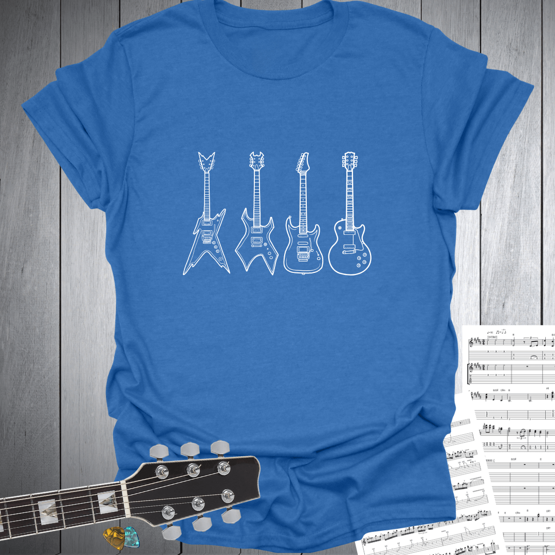 4 Guitar Crew T-Shirt
