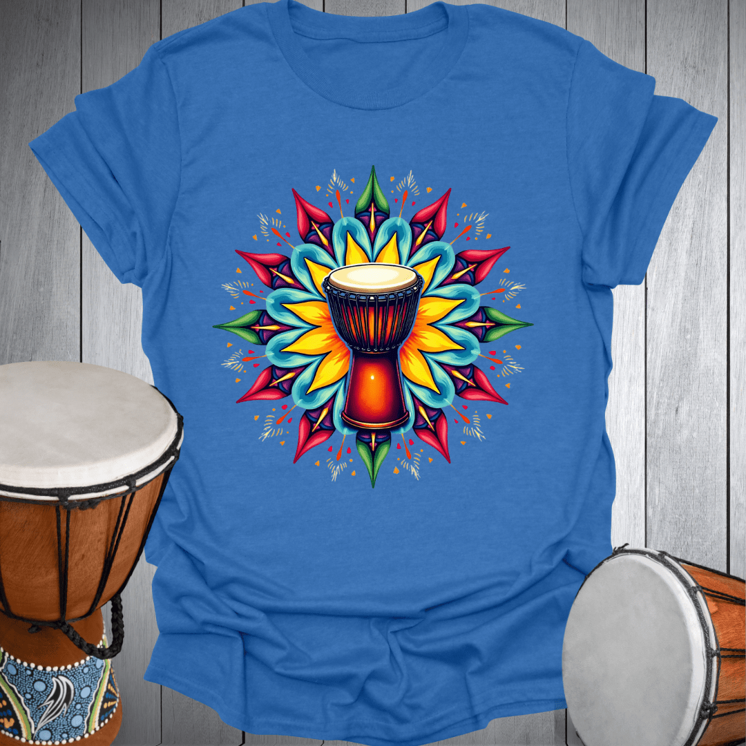 Djembe Drum Lotus Flower T-Shirt