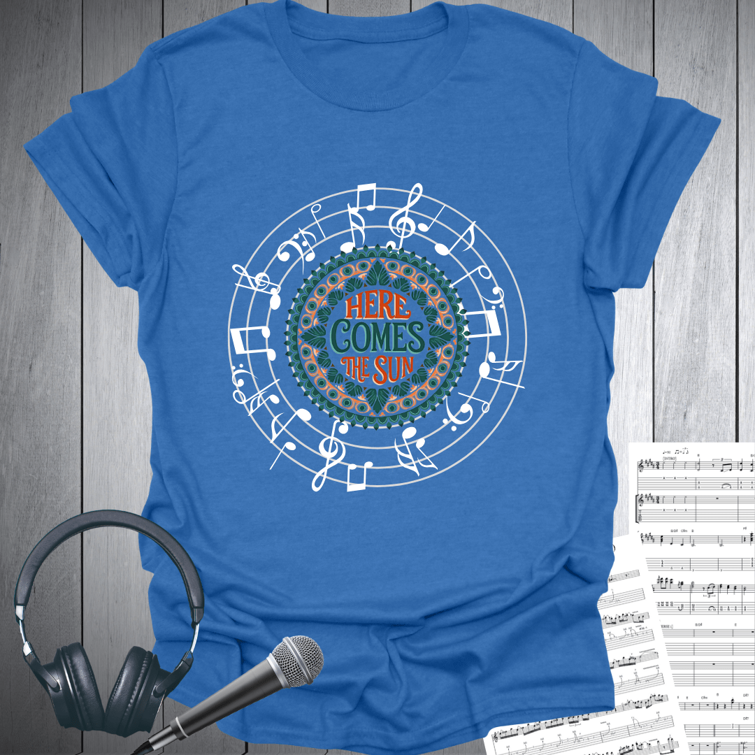Here Comes The Sun Mandala T-Shirt