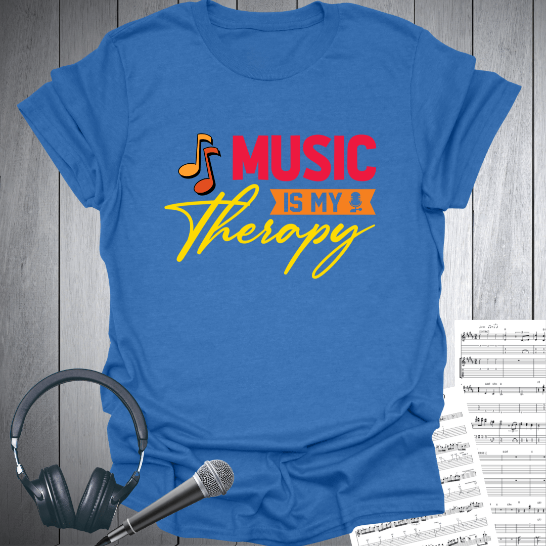 Music is My Therapy T-Shirt