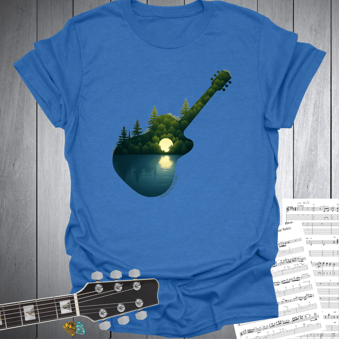 Nature's Harmony Guitar T-Shirt