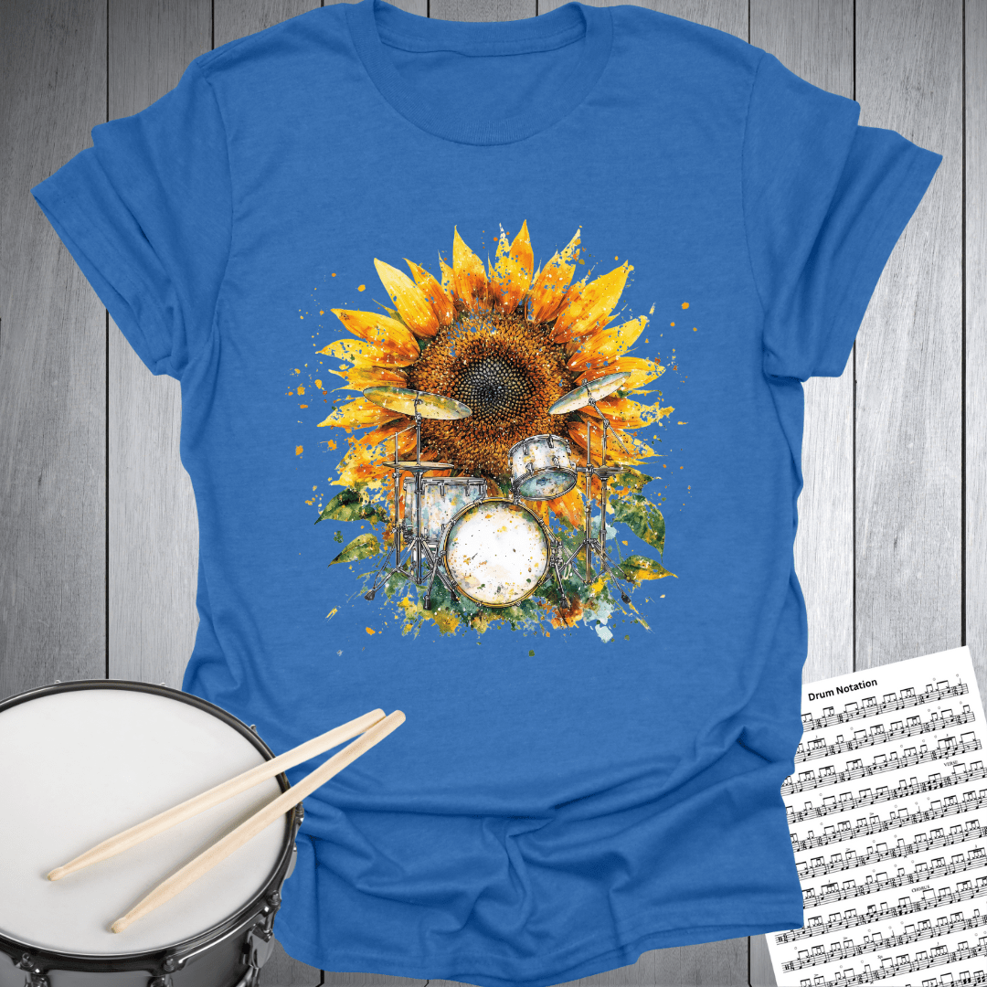 Sunflower Drums Blend T-Shirt