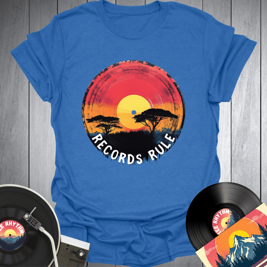 Vinyl Records Rule T-Shirt