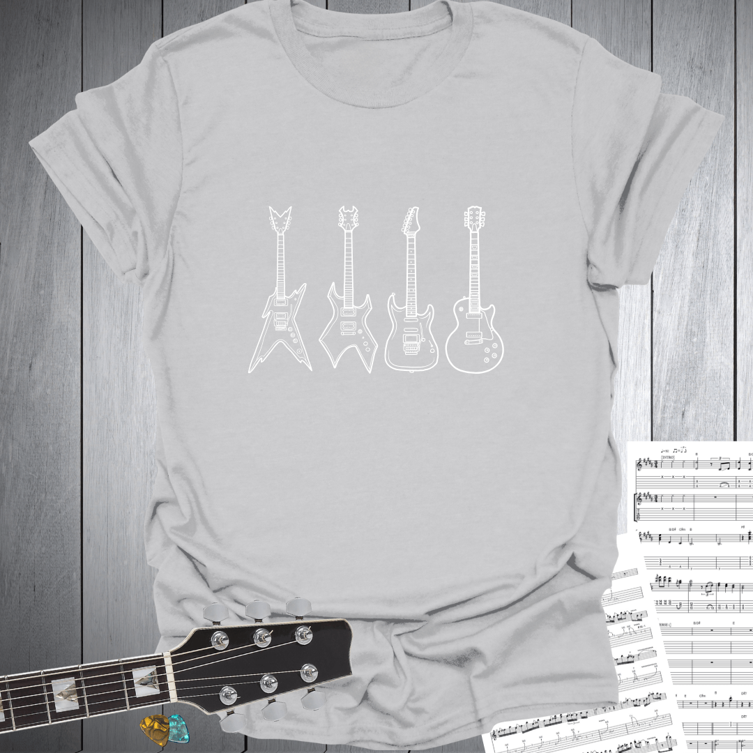 4 Guitar Crew T-Shirt