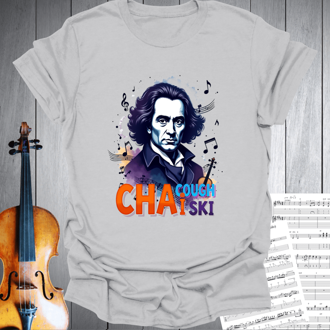 Chai Cough Ski Tchaikovsky T-Shirt