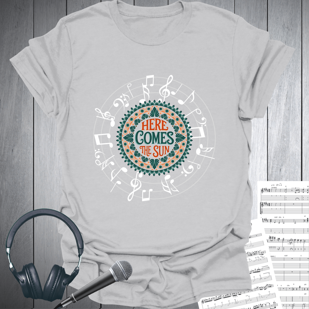 Here Comes The Sun Mandala T-Shirt