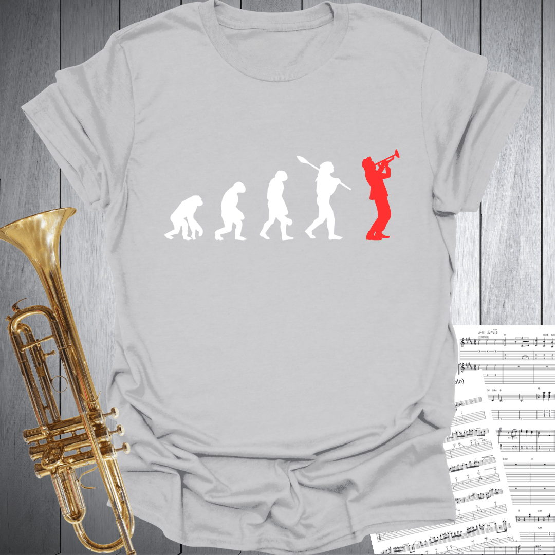 Man's Trumpet Evolution T-Shirt
