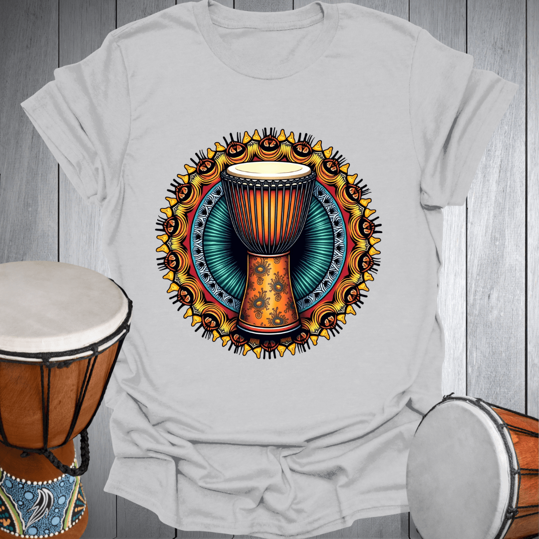 Mandala Djembe Drum T-Shirt