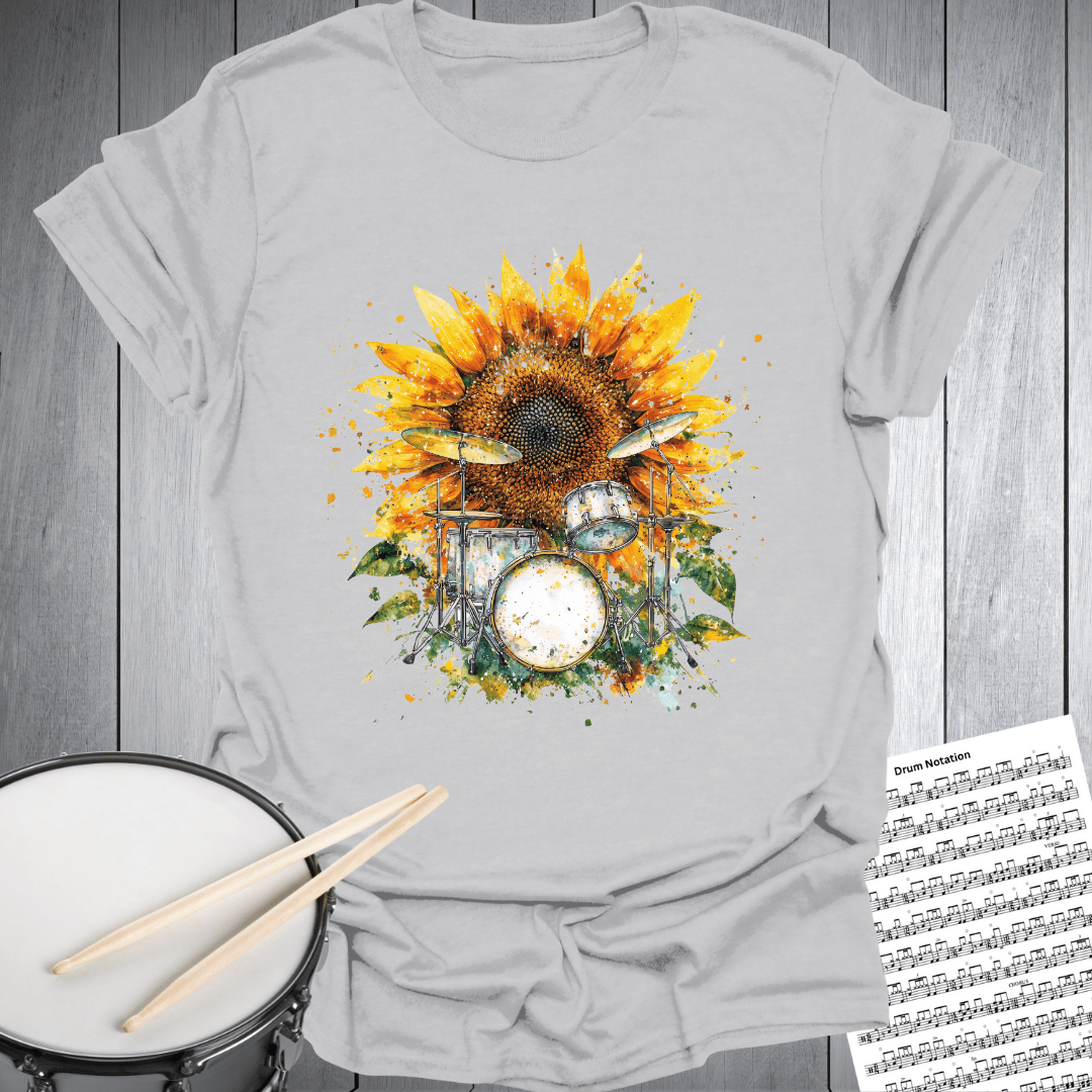 Sunflower Drums Blend T-Shirt