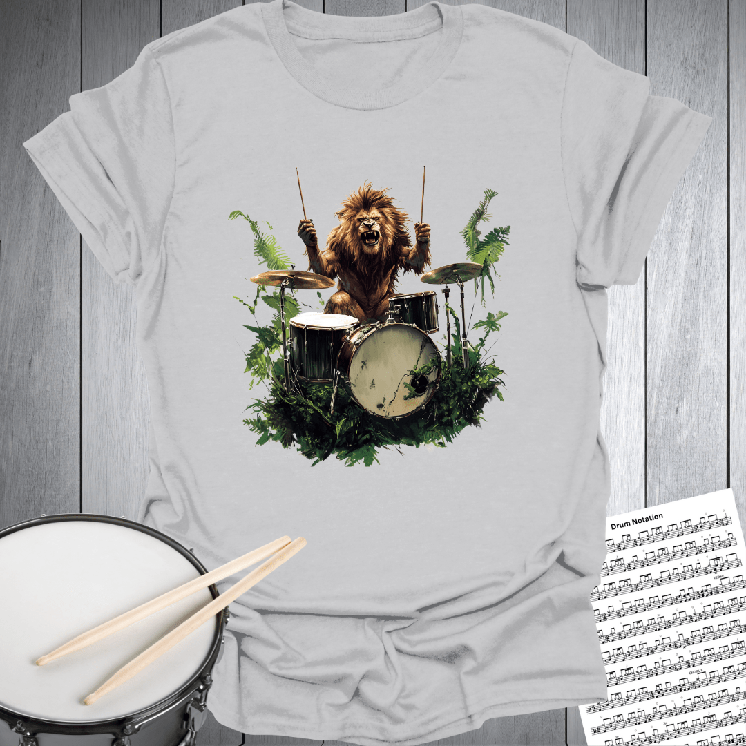 The Lion Drummer T-Shirt
