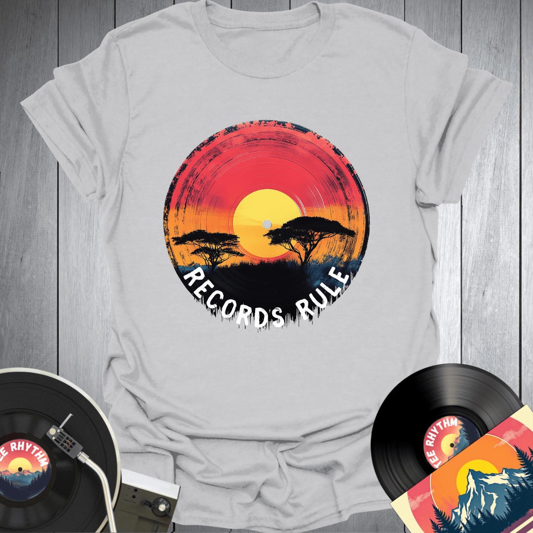 Vinyl Records Rule T-Shirt