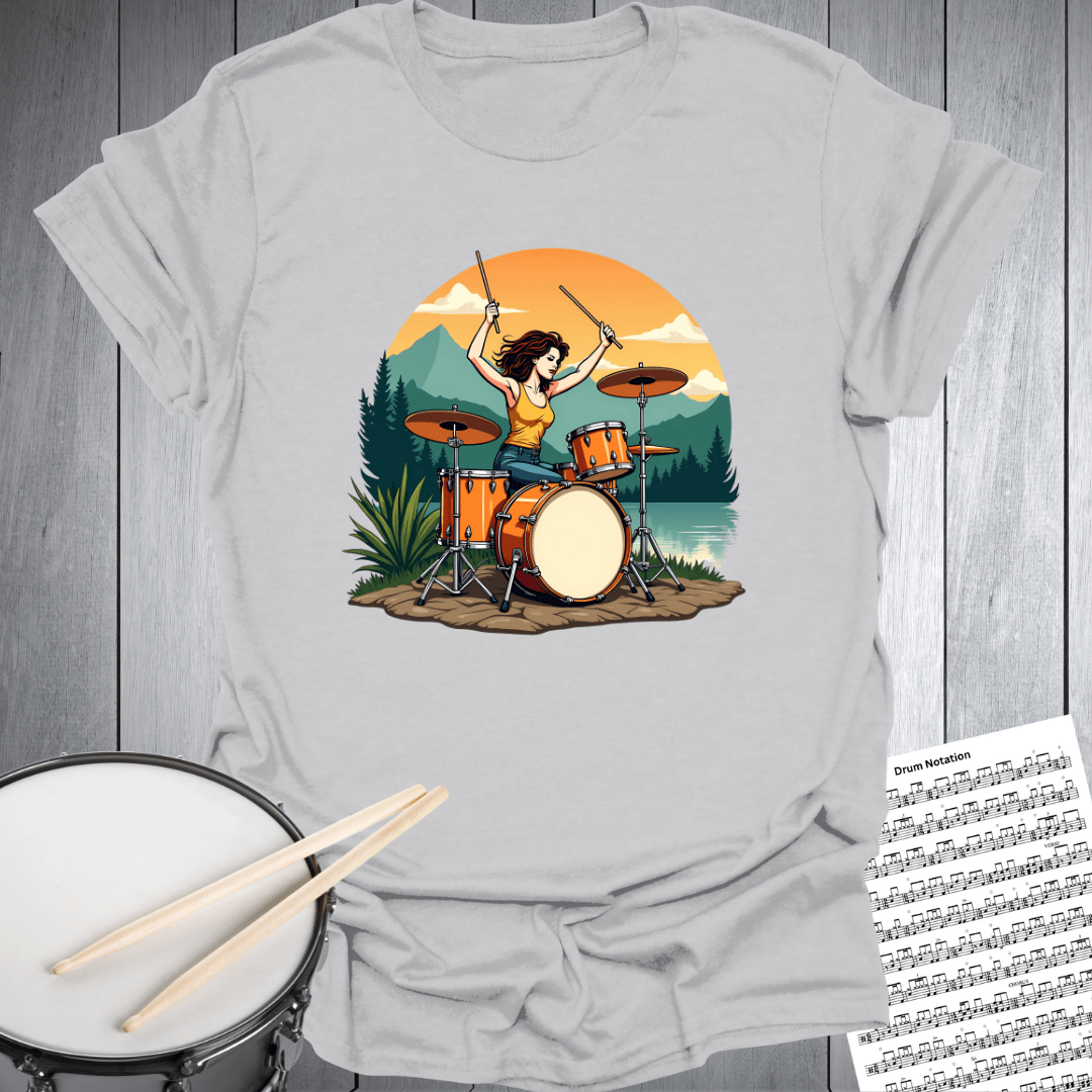 Woman Drummer T-Shirt
