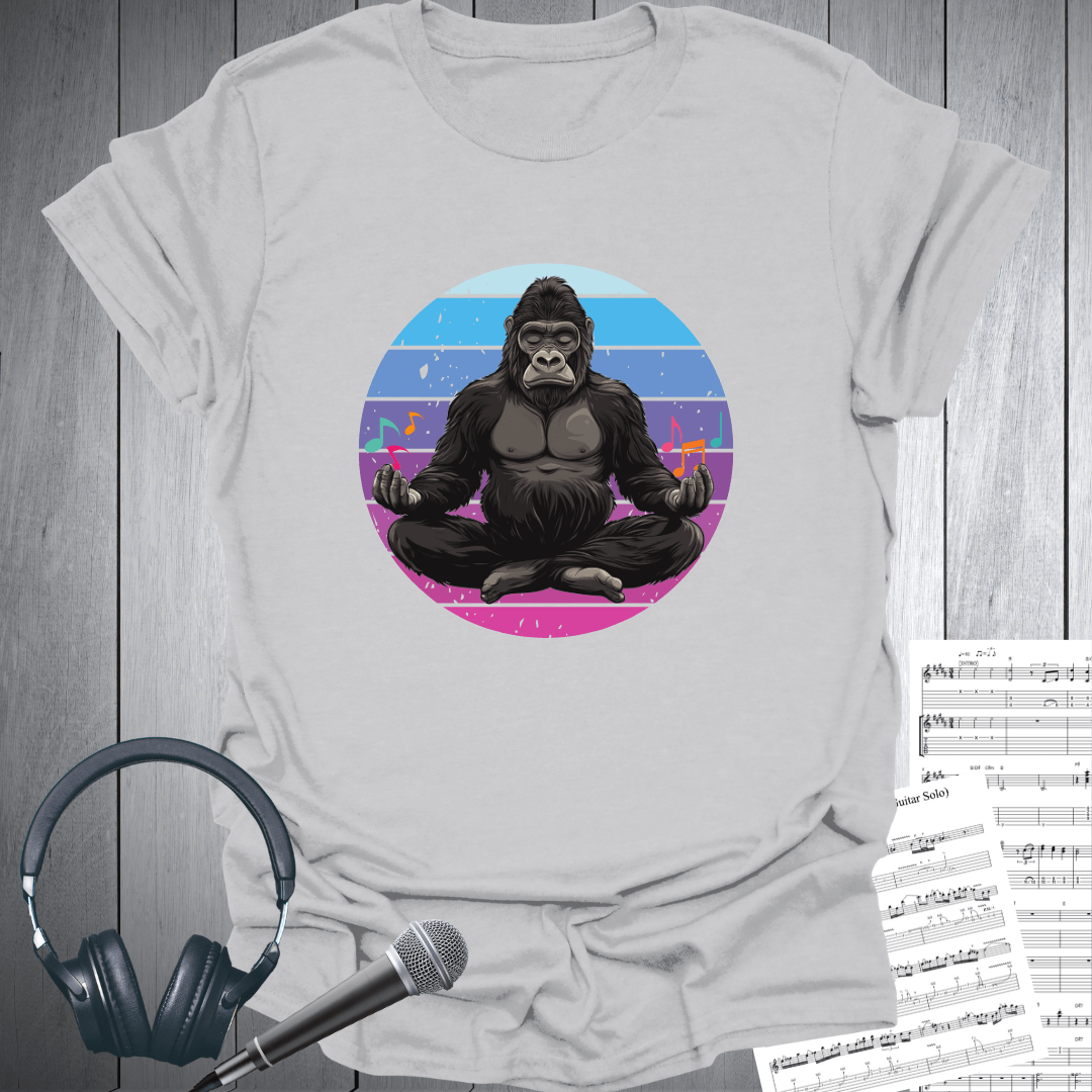 Zen Gorilla Music Vibe T-Shirt