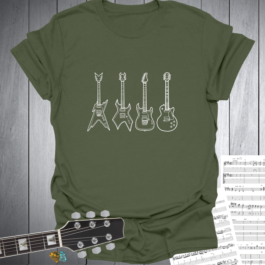 4 Guitar Crew T-Shirt