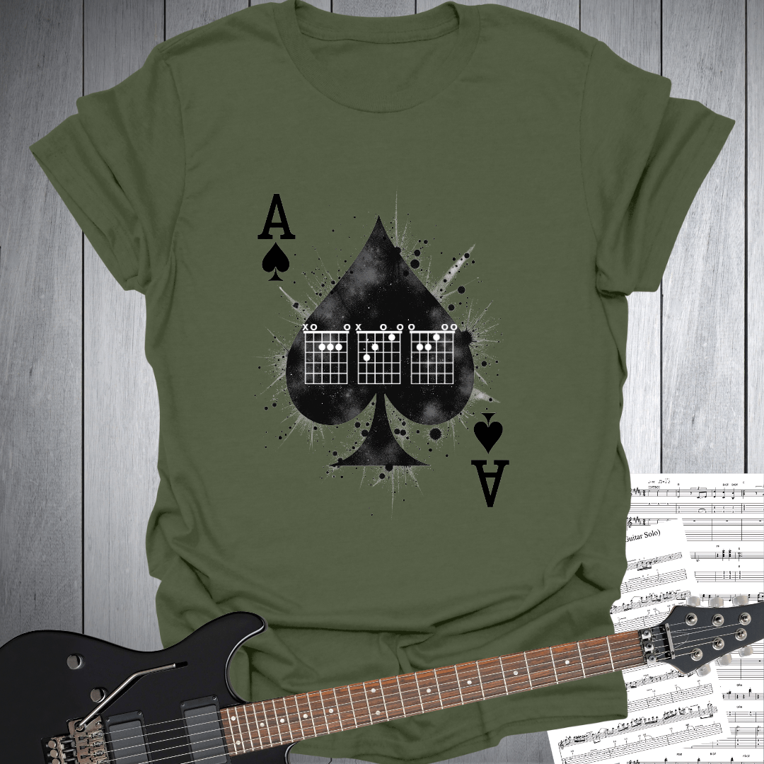 A C E Of Spades Music T-Shirt